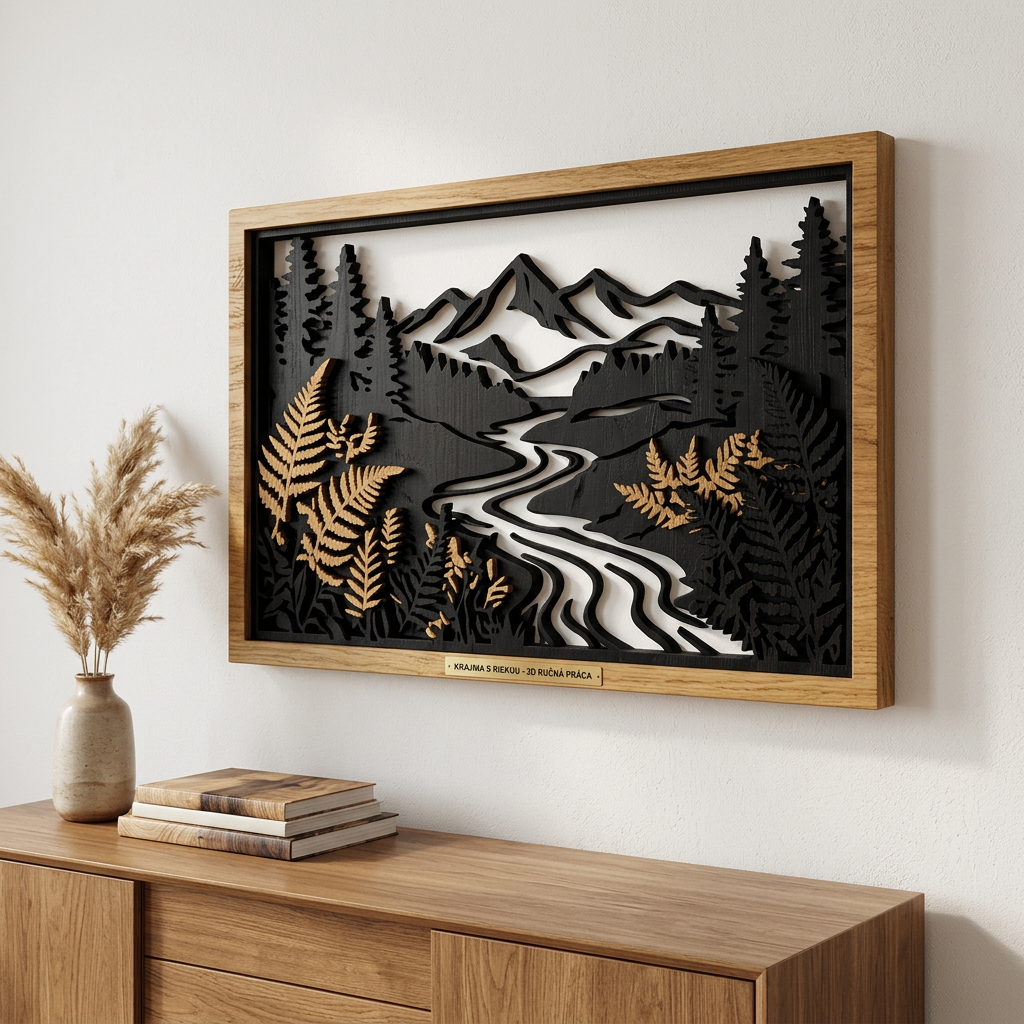 Woodland – Real Nature Oak Wood Wall Decor (T-Tatra)
