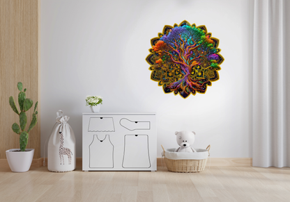Luminous poster Cosmic Oak